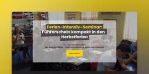 Read more about the article Führerschein Platz Sichern